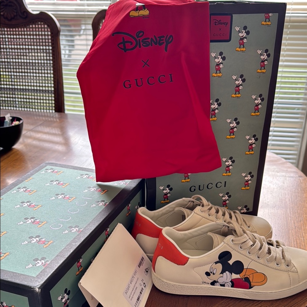 Limited Edition Disney X Gucci Ladies Shoes - Picture 4 of 5